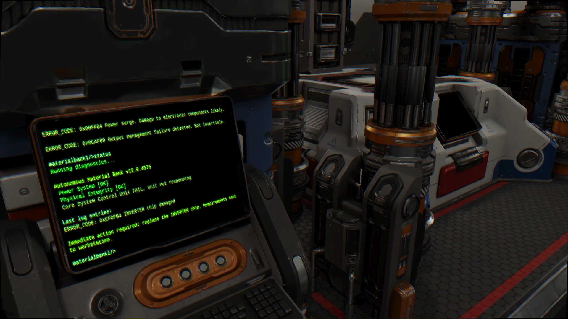 Hard Chip gameplay screenshot showing digital logic simulation